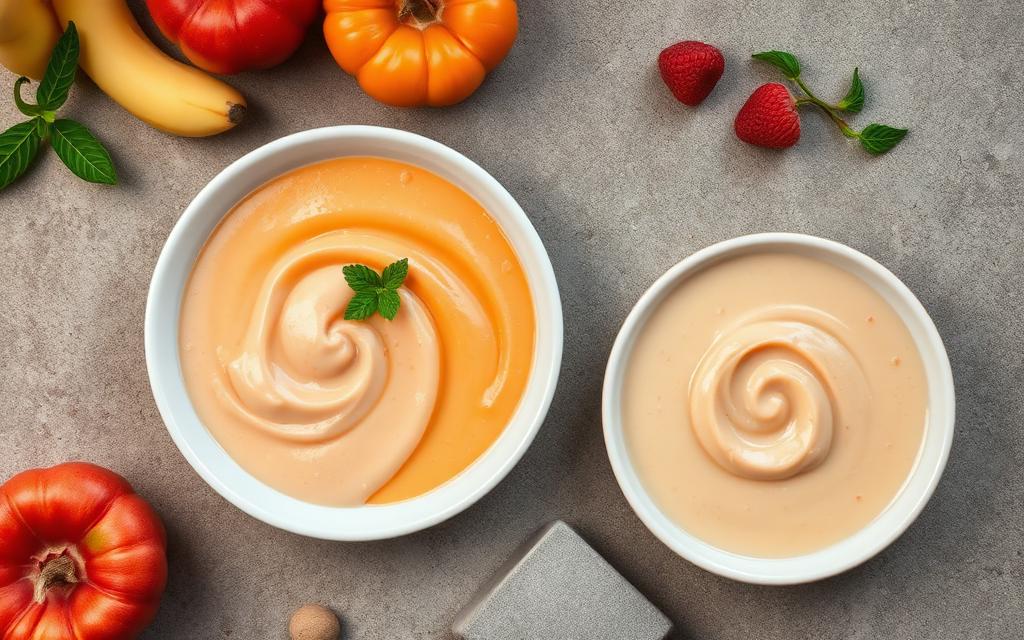 Homemade baby food bowls